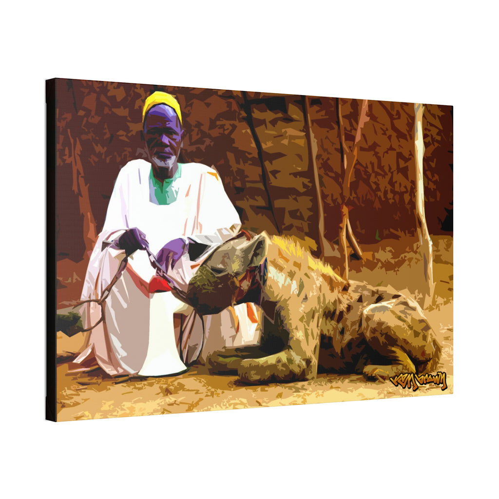 Hyena Men of Nigeria Canvas
